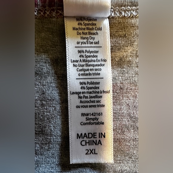 LuLaRoe Classic Tee 2X - Picture 4 of 4